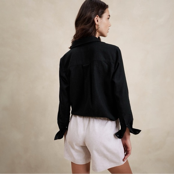 COPY - NWT Banana Republic Classic Linen Blend Shirt - Picture 2 of 4